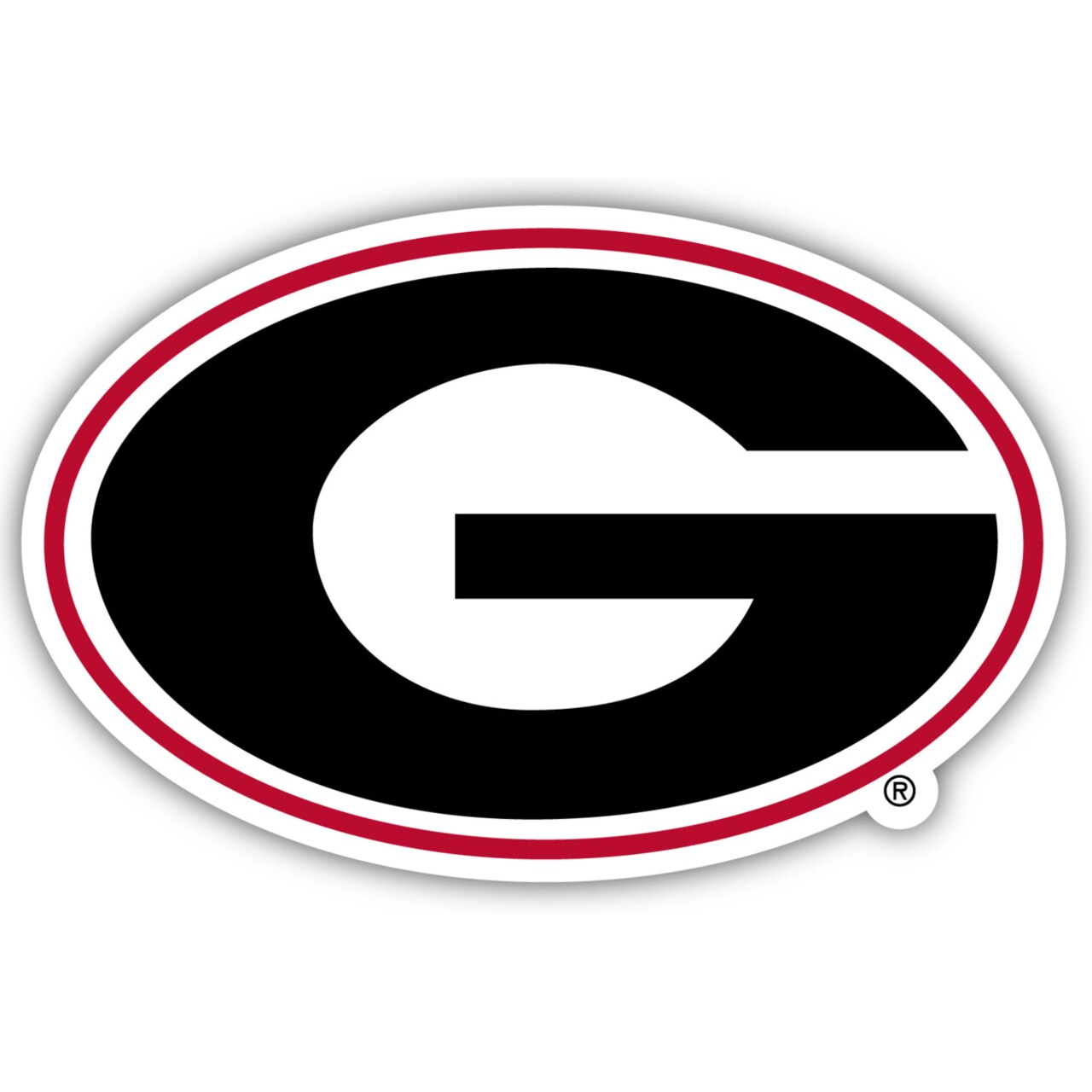 Georgia Bulldogs 4-Inch Elegant School Logo Ncaa Vinyl Decal Sticker For Fans Students And Alumni